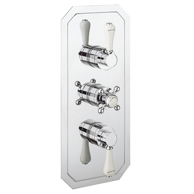 Crosswater - Belgravia Lever Triple Thermostatic Shower Valve with 2 Way Diverter Large Image