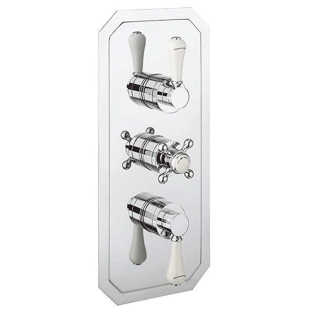 Crosswater Belgravia Lever Triple Thermostatic Shower Valve with 2