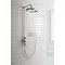 Crosswater - Belgravia Thermostatic Shower Valve with Fixed Head, Handset & Wall Cradle additional L