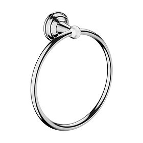 Crosswater - Belgravia Towel Ring - BL013C+ Large Image