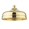 Crosswater Belgravia Unlacquered Brass 200mm Round Fixed Showerhead - FH08Q Large Image