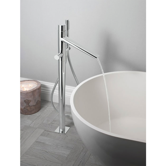 Crosswater - Bold Floor Mounted Freestanding Bath Shower Mixer - BO416FC Profile Large Image