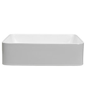 Crosswater Calpe 400mm Countertop basin White - CT4090UCW Large Image