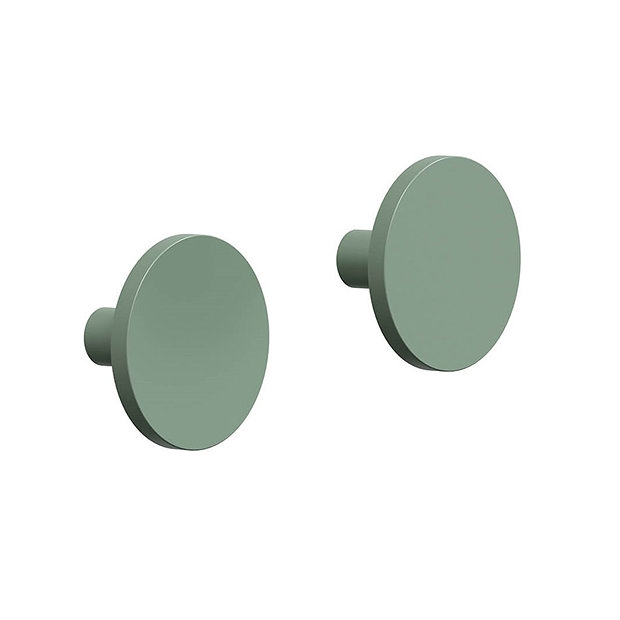 Crosswater Canvass Sage Green 900mm Double Drawer Unit with Carrara Marble Effect Worktop  Profile L