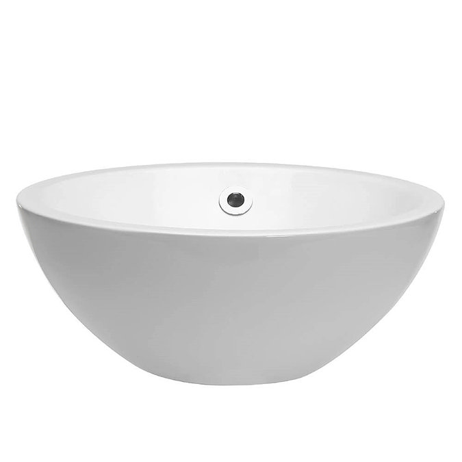 Crosswater Castellon 350mm Gloss White Mini Countertop Basin