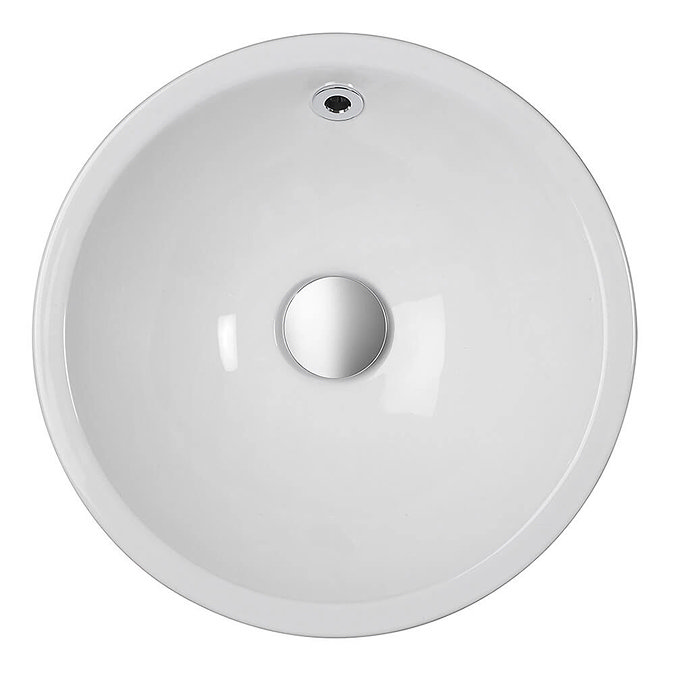Crosswater Castellon 350mm Gloss White Mini Countertop Basin