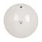 Crosswater Castellon Carrara Marble/White Countertop Basin - 430 x 430mm - CT0012BSCM+ Profile Larg