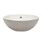 Crosswater Castellon Carrara Marble/White Countertop Basin - 430 x 430mm - CT0012BSCM+ Large Image