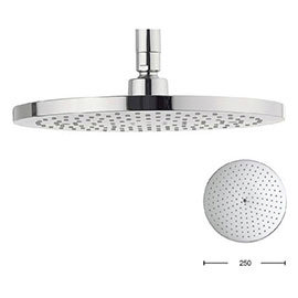 Crosswater - Central 250mm Round Fixed Showerhead - FH250C+ Medium Image