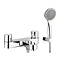 Crosswater - Central Bath Shower Mixer with Kit - CE422DC Large Image