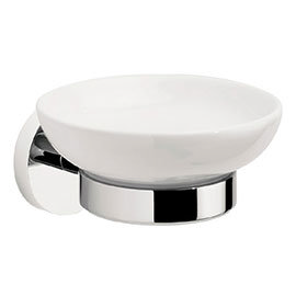 Crosswater - Central Ceramic Soap Dish and Holder - CE005C Medium Image