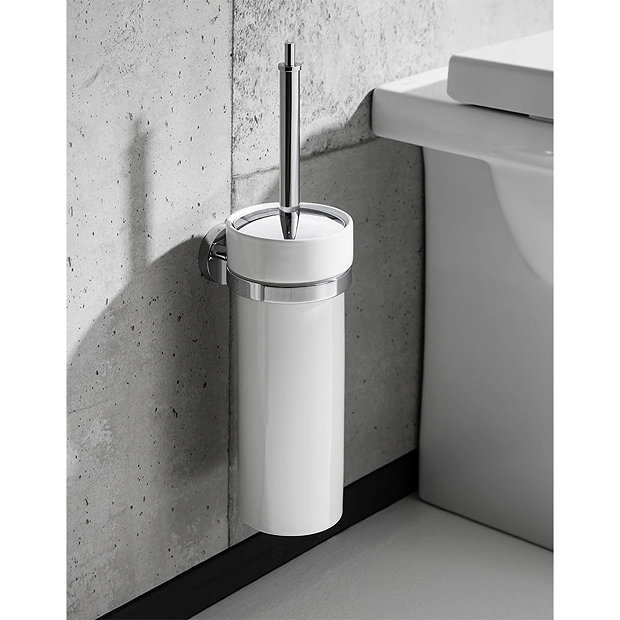 Crosswater Central Toilet Brush Holder CE025C+