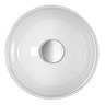 Crosswater Circus 230mm Gloss White Mini Round Countertop Basin - CT4912UCW  Profile Large Image