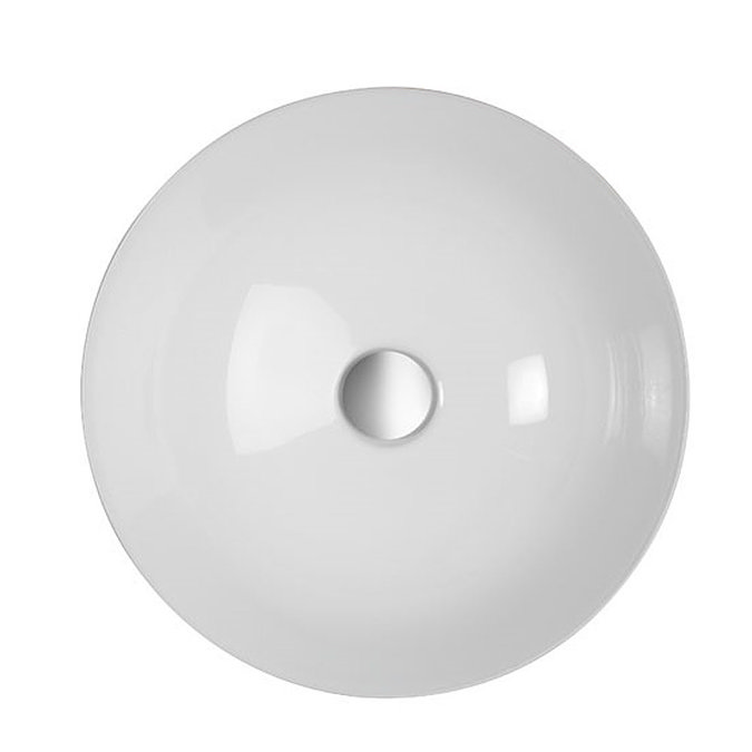 Crosswater Circus 400mm Countertop Basin White - CT4084UCW  Feature Large Image