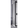 Crosswater Clear 6 Matt Black Side Panel Large Image