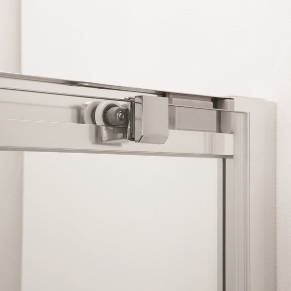 Crosswater Clear 6 Single Sliding Shower Door  additional Large Image