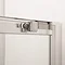 Crosswater Clear 6 Single Sliding Shower Door  additional Large Image
