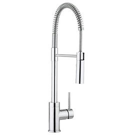 Crosswater Cook Side Lever Kitchen Mixer with Flexi Spray - CO717DC  Medium Image
