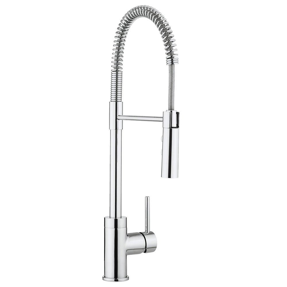 Crosswater Cook Side Lever Kitchen Mixer with Flexi Spray - CO717DC ...