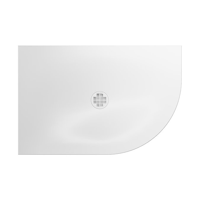 Crosswater Creo Low Profile Offset Quadrant Shower Tray - Right Hand