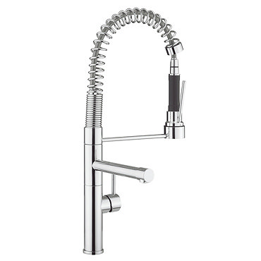 Crosswater - Cucina Cook Side Lever Kitchen Mixer with Flexi Spray - Chrome - CO718DC Profile Large Image