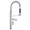 Crosswater - Cucina Cook Side Lever Kitchen Mixer with Flexi Spray - Chrome - CO718DC Large Image