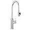 Crosswater - Cucina Cook Side Lever Kitchen Mixer with Pull Out Spray - Chrome - CO716DC Large Image