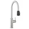 Crosswater - Cucina Cook Side Lever Kitchen Mixer with Pull Out Spray - Stainless Steel - CO717DS Large Image