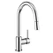 Crosswater - Cucina Kai Lever Side Lever Kitchen Mixer with Pull Out Spray - Chrome - KL717DC Large Image
