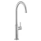 Crosswater - Cucina Kai Lever Tall Side Lever Kitchen Mixer - Stainless Steel - KL712DS Large Image