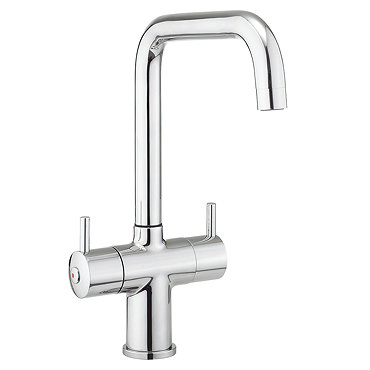 Crosswater - Cucina Ninety Dual Lever Kitchen Mixer - Chrome - NT711DC Profile Large Image