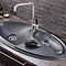 Crosswater - Cucina Ovale 1.5 Bowl Kitchen Sink - KS_TU11054RB Profile Large Image