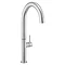 Crosswater - Cucina Tube Round Tall Side Lever Kitchen Mixer - Stainless Steel - TU712DS Large Image