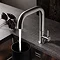 Crosswater - Cucina Tube Side Lever Kitchen Mixer - Stainless Steel - TU713DS  Feature Large Image