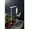Crosswater - Cucina Wisp Side Lever Kitchen Mixer - Chrome - WP714DC Feature Large Image