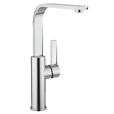 Crosswater - Cucina Wisp Side Lever Kitchen Mixer - Chrome - WP714DC Profile Large Image