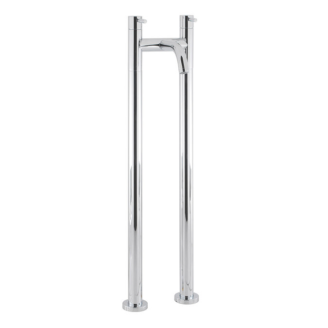 Crosswater - Design Floor Mounted Freestanding Bath Filler - DE322DC-AA002FC Large Image