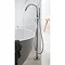 Crosswater - Design Floor Mounted Freestanding Bath Shower Mixer - DE416FC  Profile Large Image