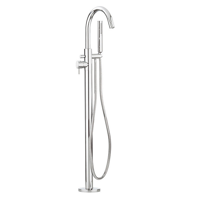 Crosswater - Design Floor Mounted Freestanding Bath Shower Mixer - DE416FC Large Image