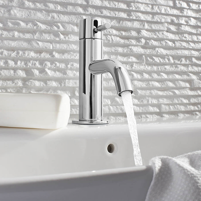 Crosswater - Design Mini Monobloc Basin Mixer - DE114DNC Profile Large Image