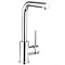 Crosswater Design Side Lever Kitchen Mixer - DE717DC Large Image