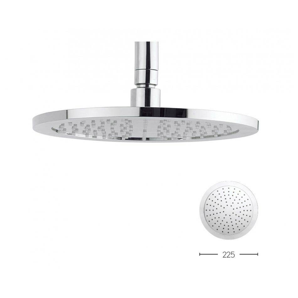 Crosswater Dial 225mm Round Fixed Showerhead - FH225C+ Large Image