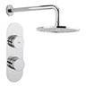 Crosswater - Dial Central 1 Control Shower Valve with Fixed Head & Arm Large Image
