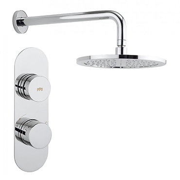 Crosswater - Dial Central 1 Control Shower Valve with Fixed Head & Arm Profile Large Image