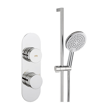 Crosswater Dial Central 1 Control Shower Valve with Pier Shower Kit  Profile Large Image