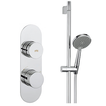 Crosswater - Dial Central 1 Control Shower Valve with Single Mode Shower Kit Profile Large Image