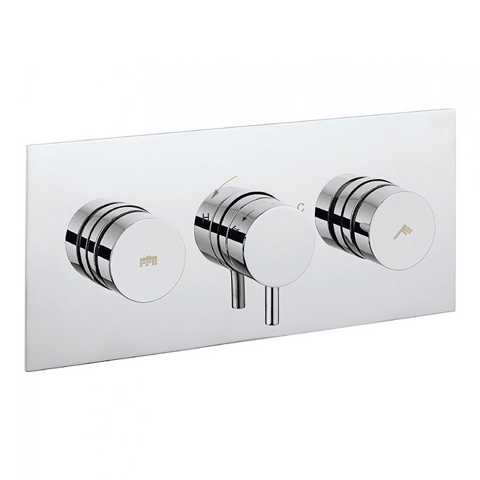 Crosswater - Dial Kai Lever 2 Control Shower Valve - Landscape Large Image