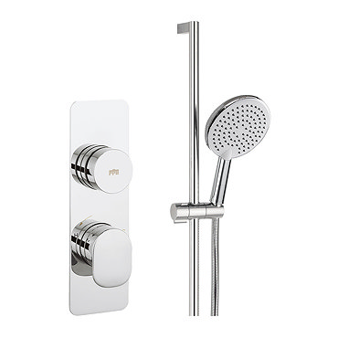 Crosswater Dial Pier 1 Control Shower Valve with Pier Shower Kit  Profile Large Image