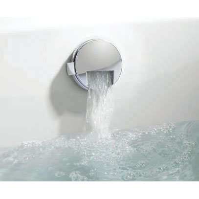Crosswater Digital Carrera Elite Bath with Bath Filler Waste & Fixed Showerhead - 2 x Colour Options