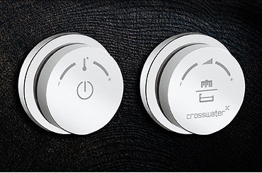 Crosswater Digital Duo 2-Way Processor and Bath Controls with Remote Control Profile Large Image